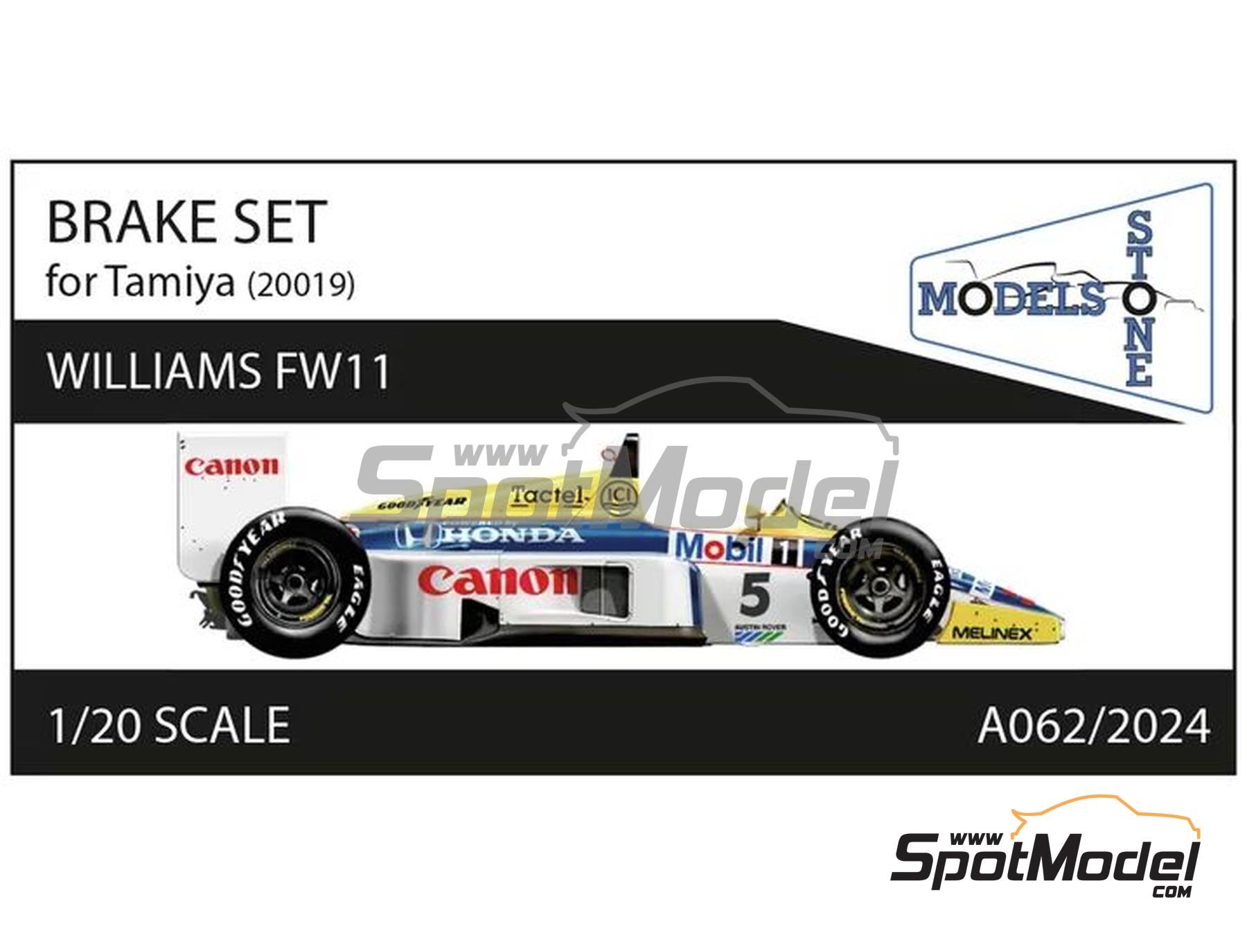 Stone Models A062/2024: Brakes 1/20 scale - Williams Honda FW11
